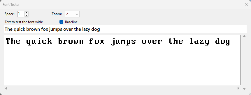 Font tester