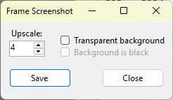 Frame screenshot